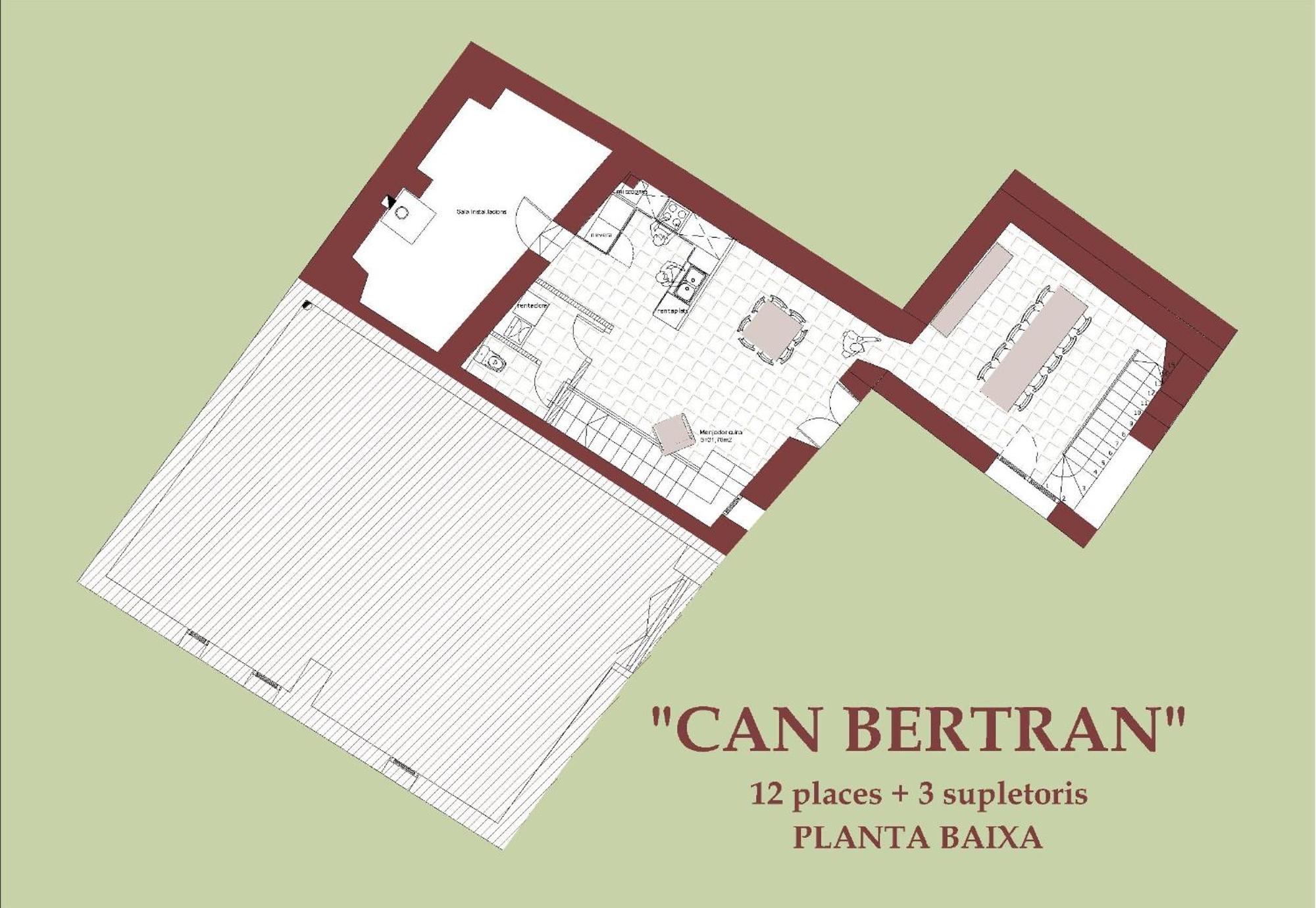 Can Bertran Fornells de la Muntanya Экстерьер фото